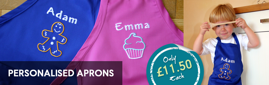 Personalised Aprons