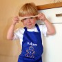 Boys Personalised Kids Apron 3