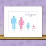 Personalised Family Wall Art