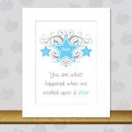 Boy’s Personalised Star Print